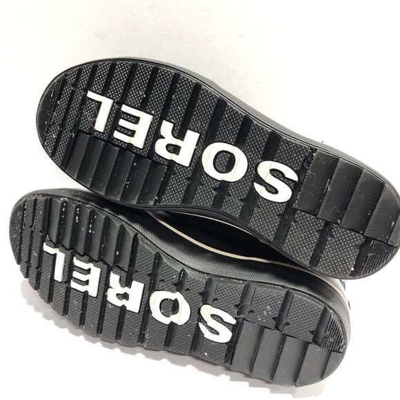 Sorel Men’s Cheyanne Metro Lace Waterproof Boots Black, Size 10 M - Picture 6 of 7